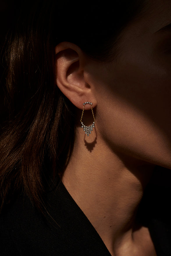 YANNIS SERGAKIS | Charnières Pétale earrings