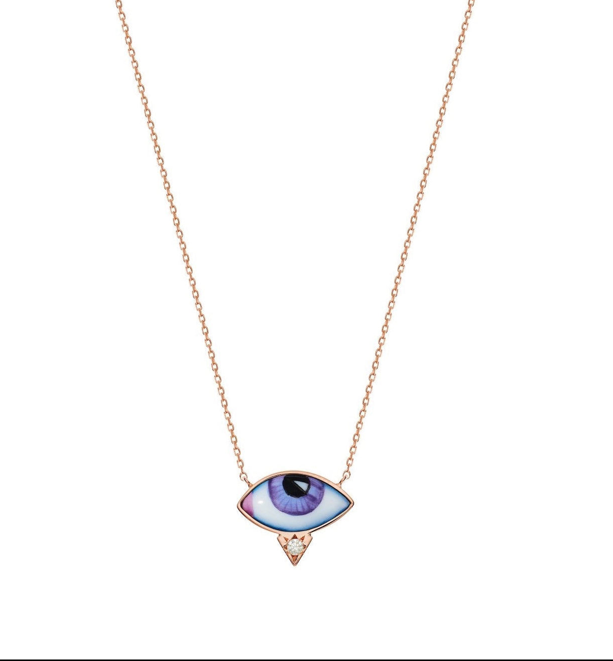 LITO | Petit Mauve diamond necklace