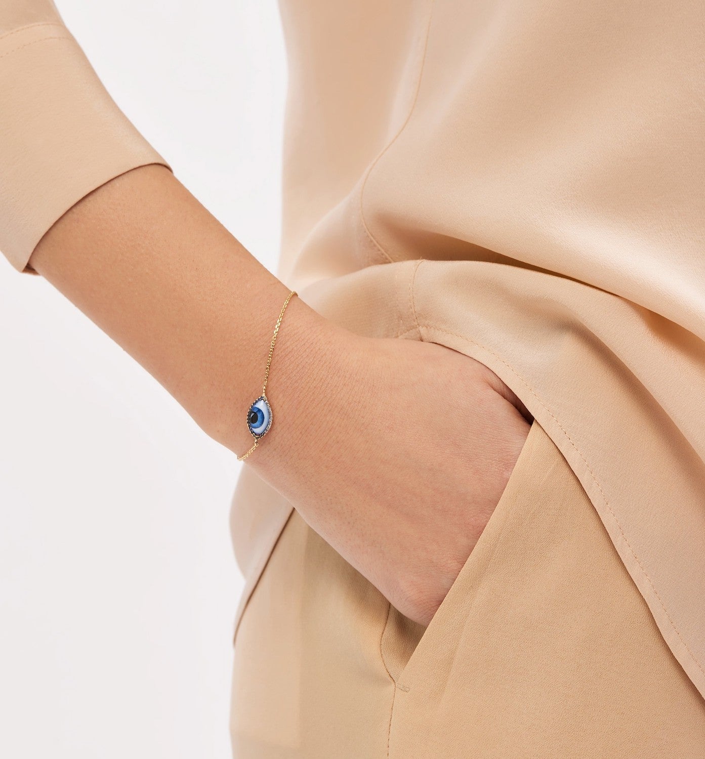 LITO | Petit Bleu diamond and sapphire bracelet