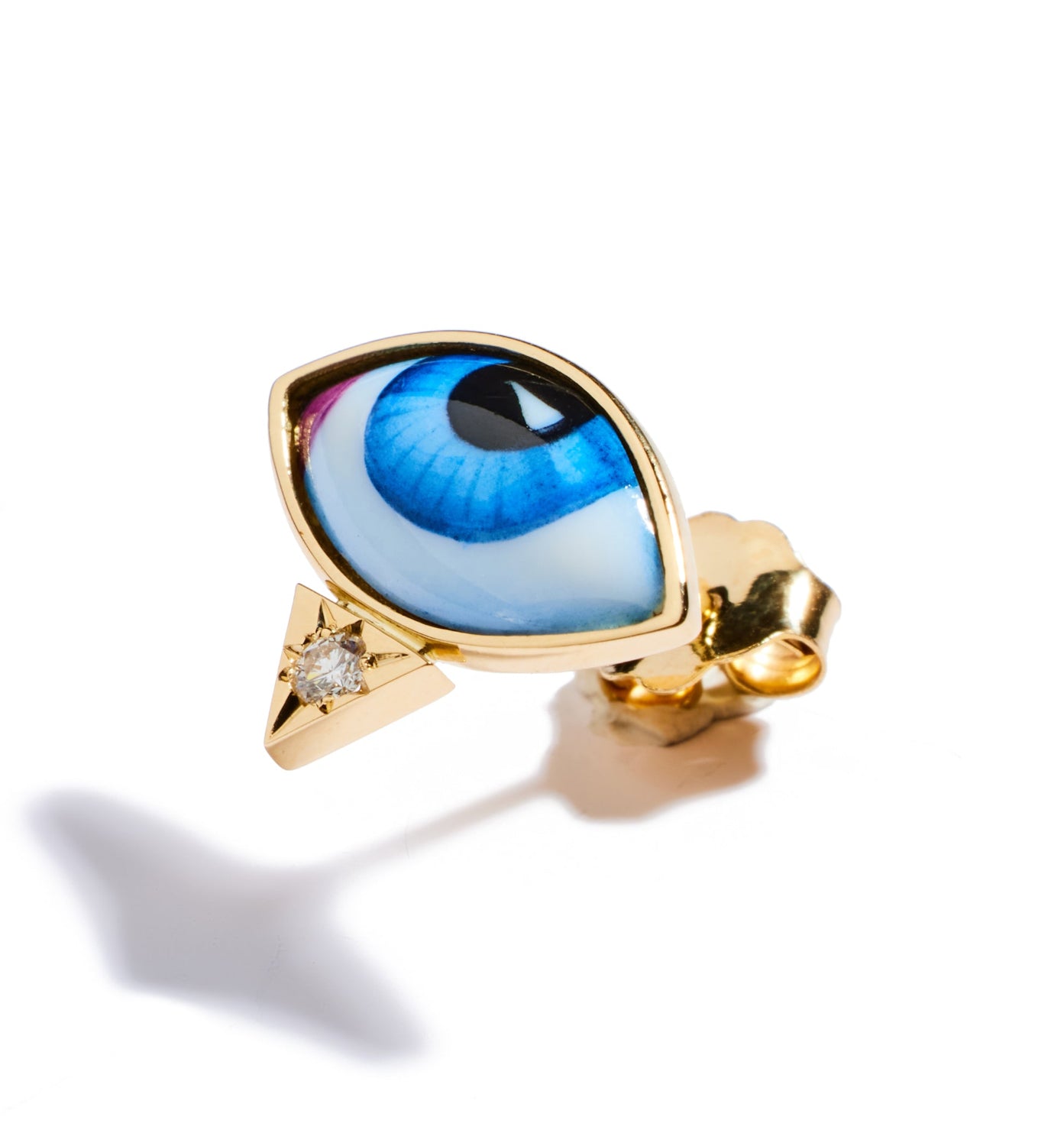 LITO | Petit Bleu diamond earrings