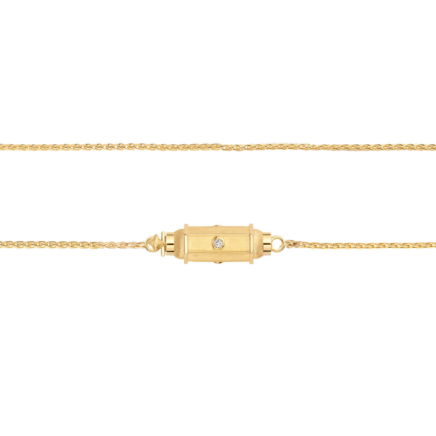 MARIE LICHTENBERG | Micro coco diamonds necklace