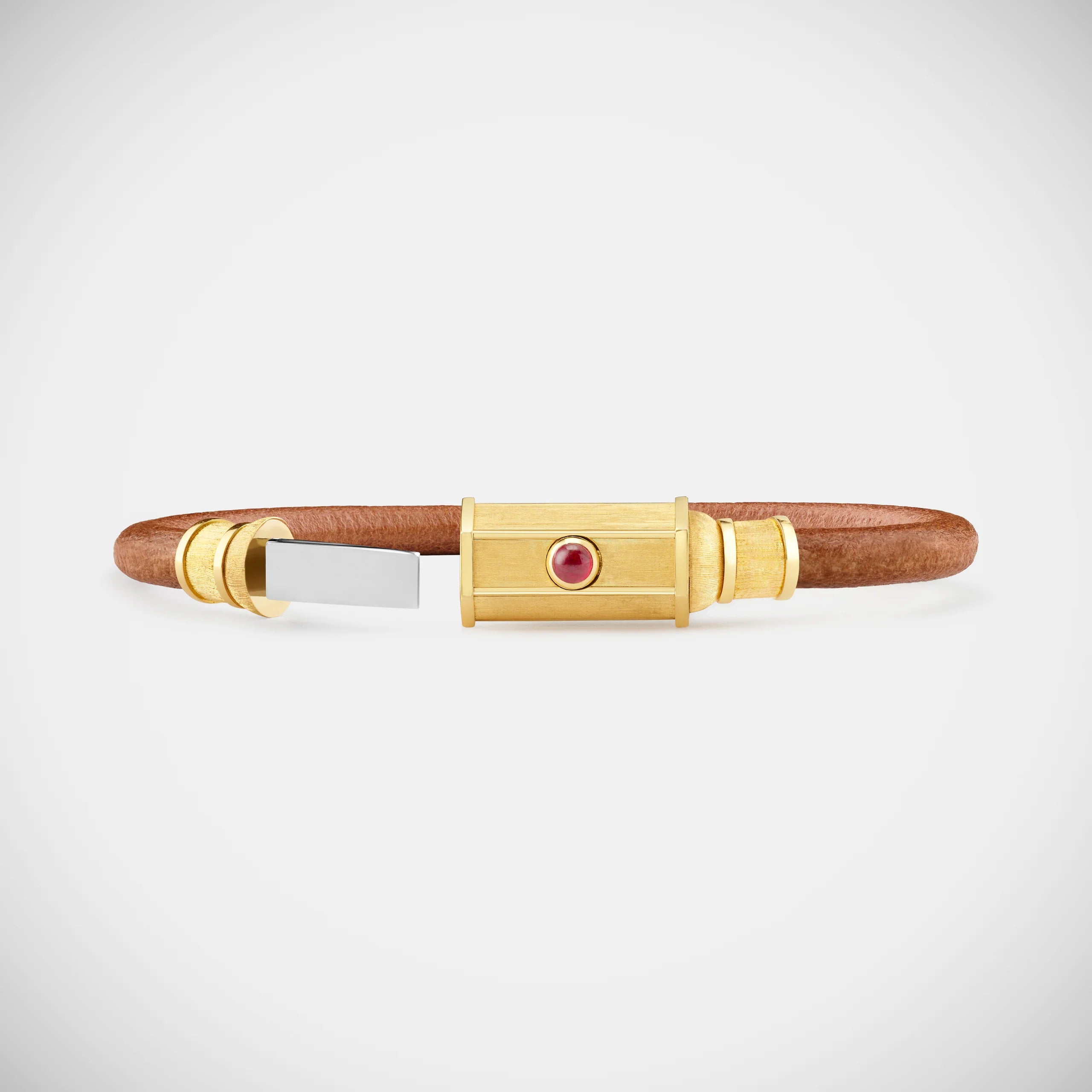 MARIE LICHTENBERG | Lasso Ruby locket bracelet