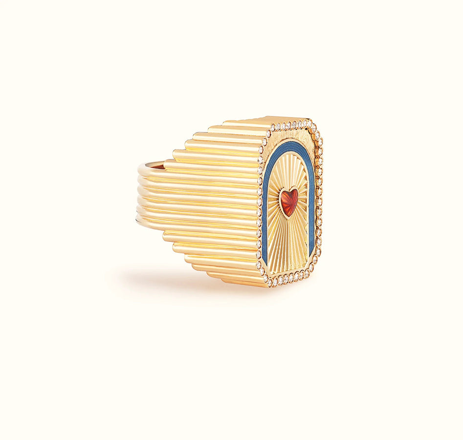 MARIE LICHTENBERG | Heart Mini Scap ring