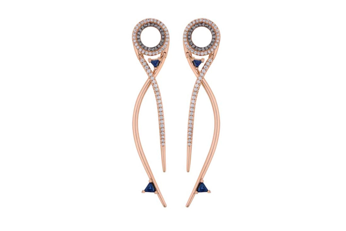 IOANNA SOUFLIA | Blueprints earrings