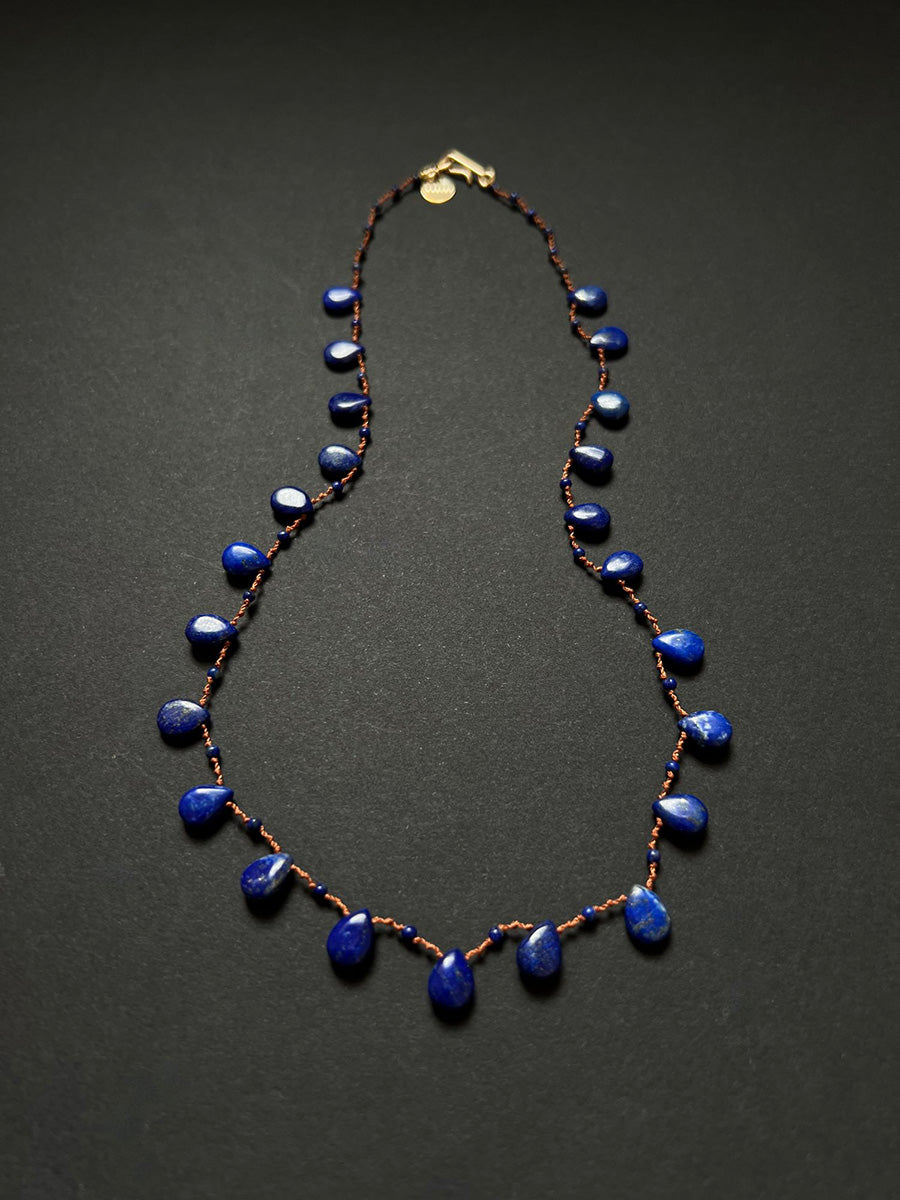 IVARENE | Canyon necklace with lapis lazuli