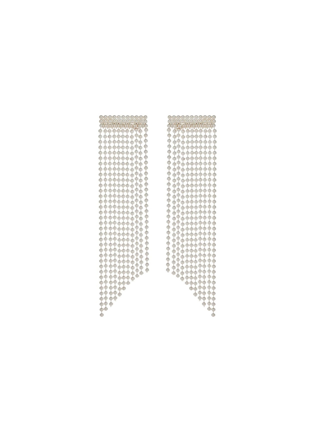 MAGGOOSH | Cascade Maxi Silver Earrings