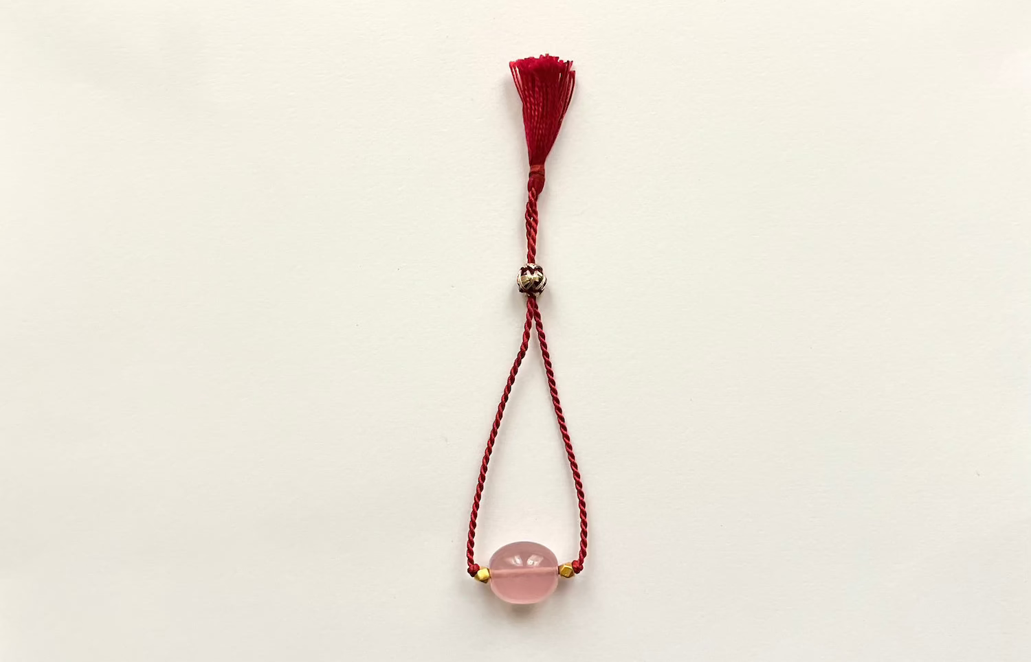 IAIA CARAVAN | Chota Cord bracelet in Pink Opal with single thread