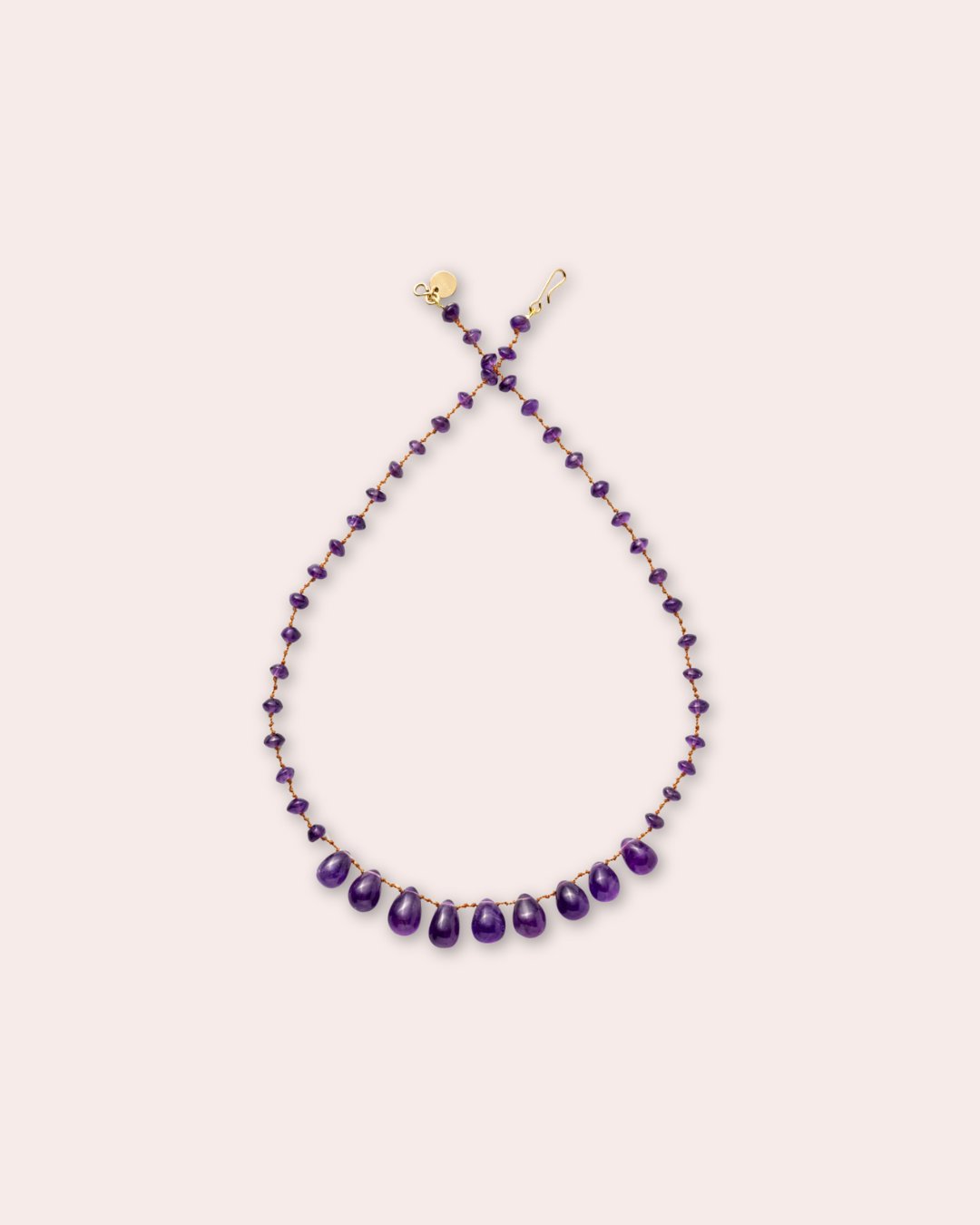 IVARENE | NIILO CHUNKY NECKLACE WITH AMETHYST