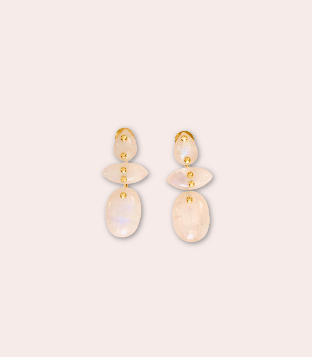 IVARENE | Avalon Moonstone Earrings