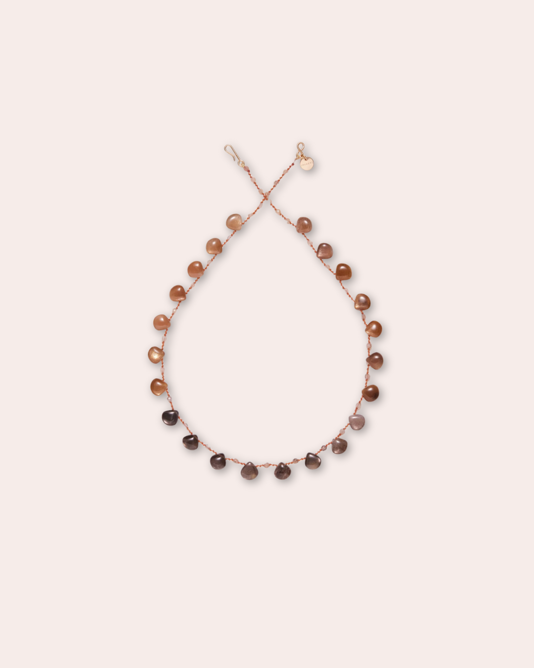 Ivarene | Beachwood necklace with moonstone