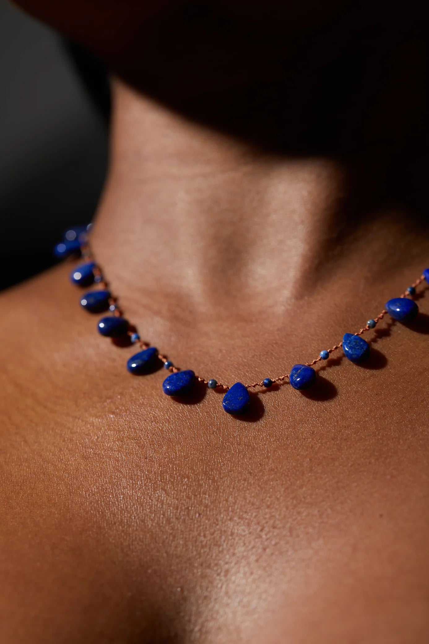 IVARENE | Canyon necklace with lapis lazuli