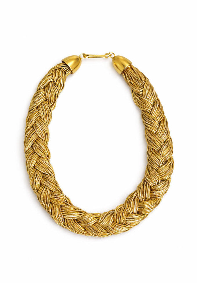 MAGGOOSH | Braided tail necklace