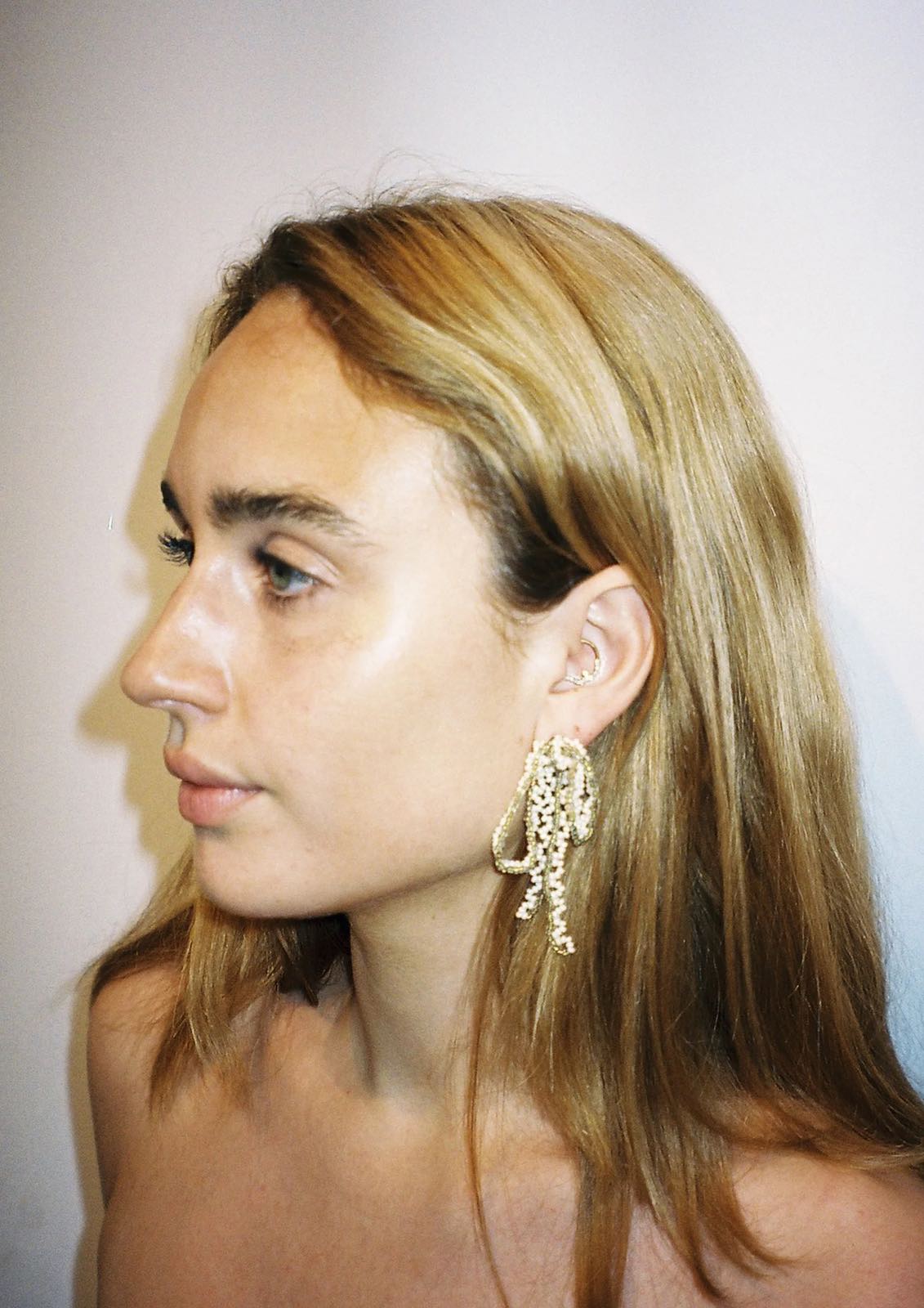 PURA UTZ | LACE BOW EAR STICK