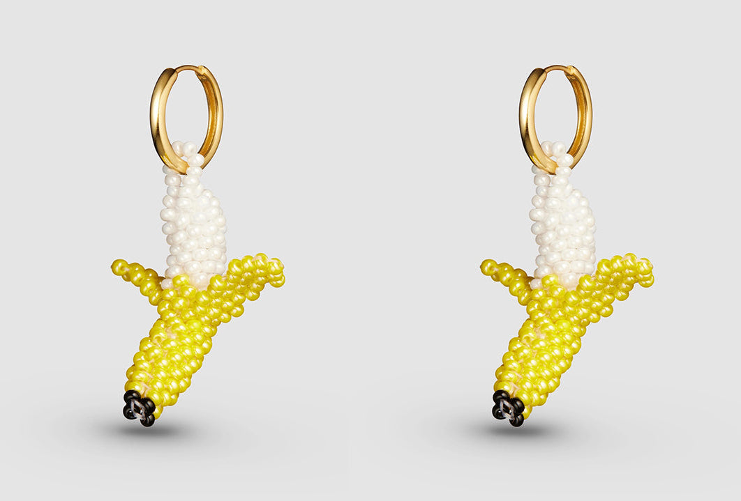 PURA UTZ | BANANA EARRINGS