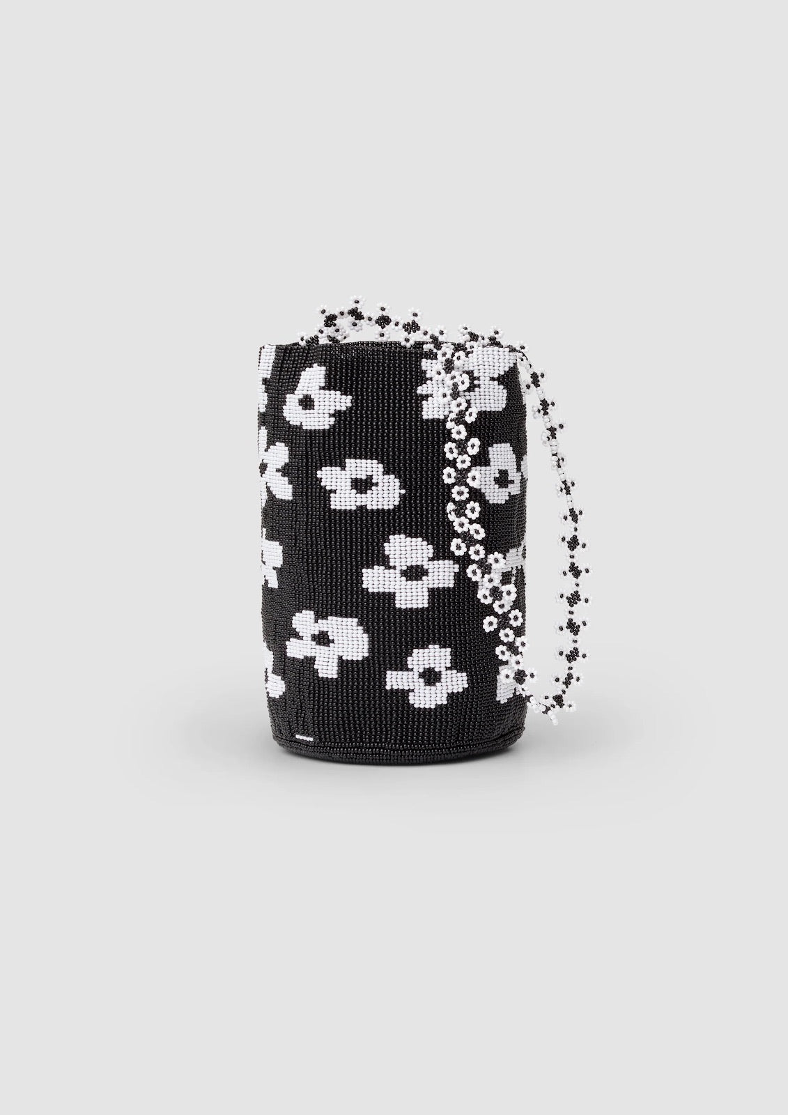 PURA UTZ | BLACK FLOWER DREAM BAG