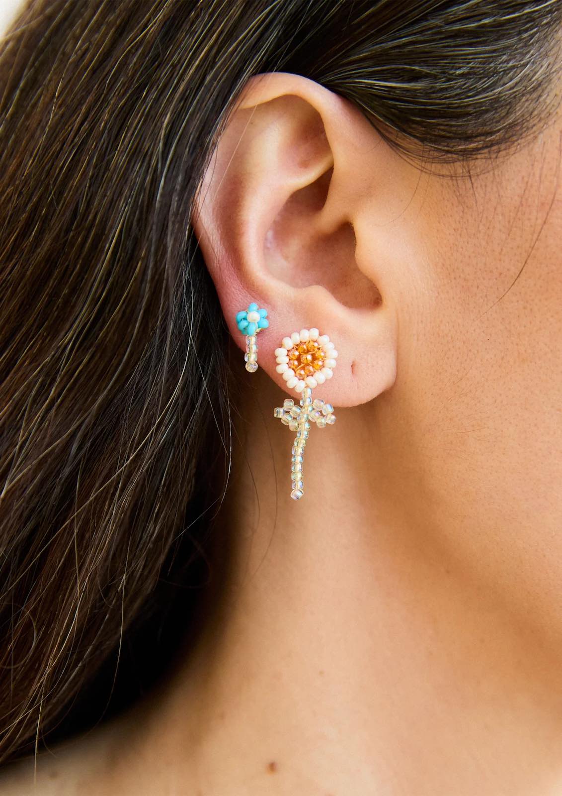 PURA UTZ | DAISY STICK EARRINGS
