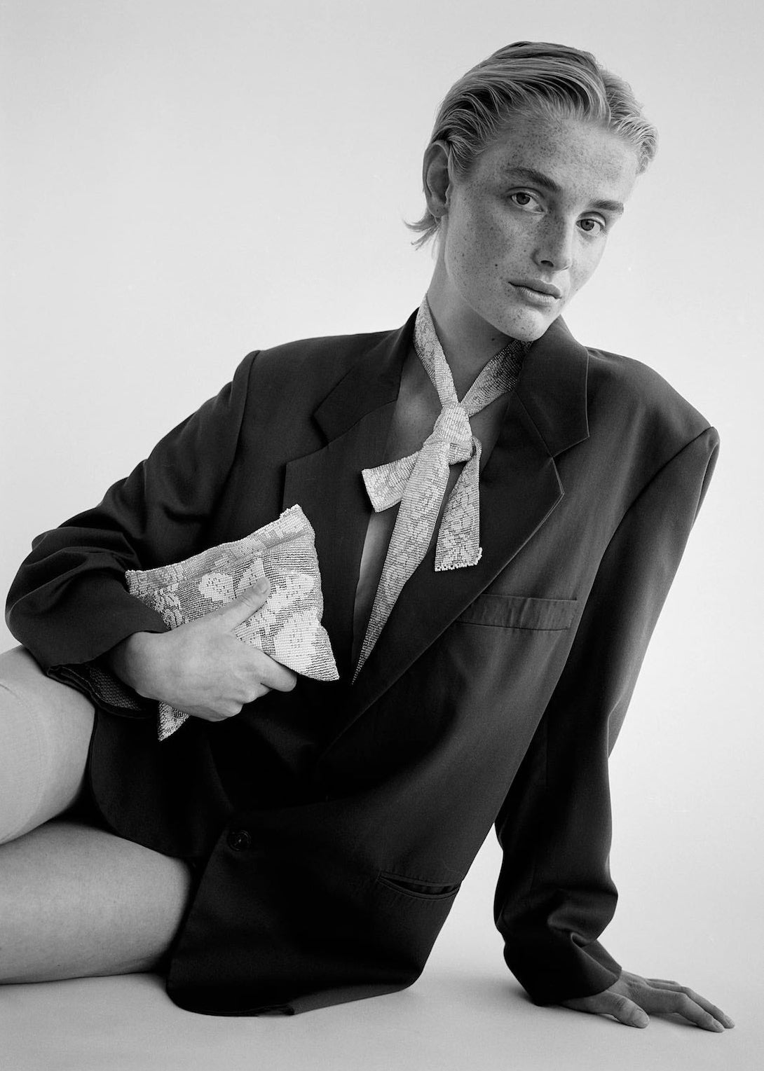 PURA UTZ | LACE CLUTCH