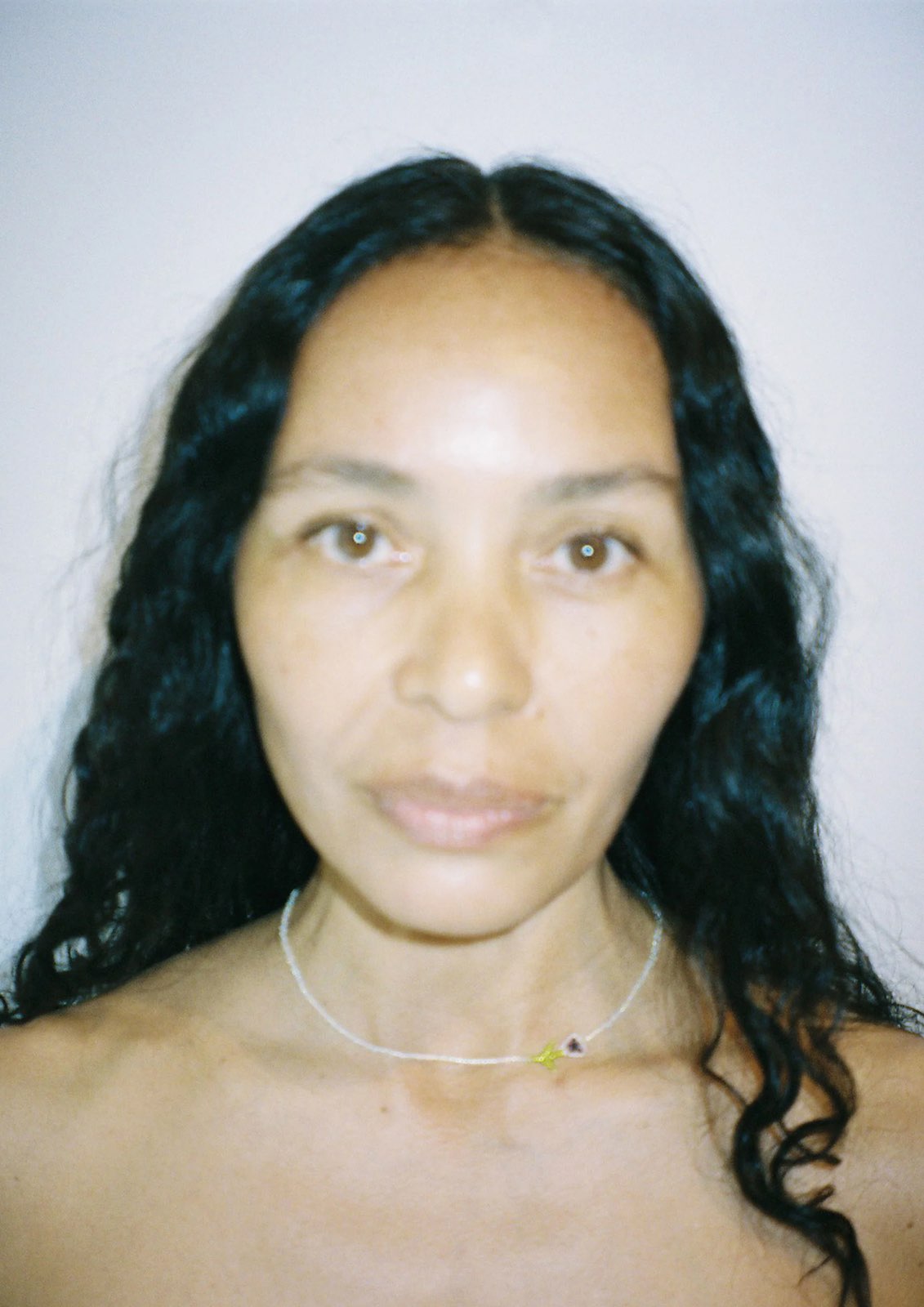 PURA UTZ | MINI PURPLE FLOR NECKLACE