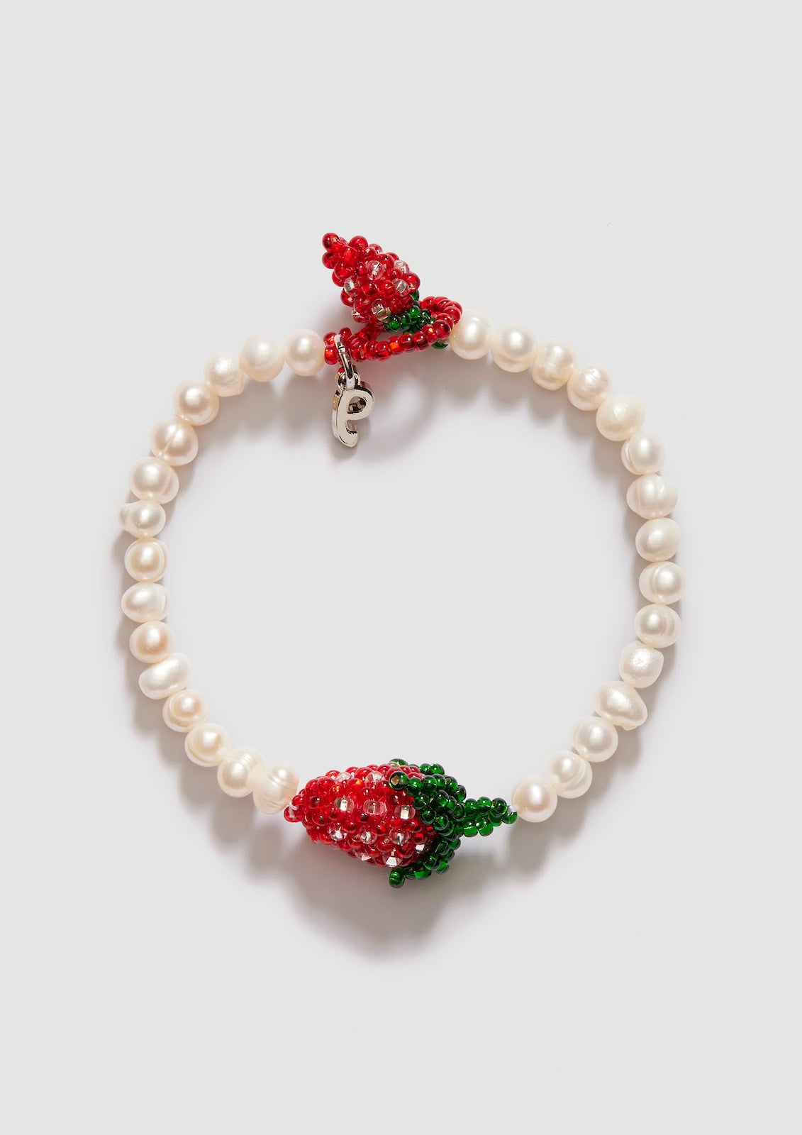 PURA UTZ | PEARL STRAWBERRY BRACELET