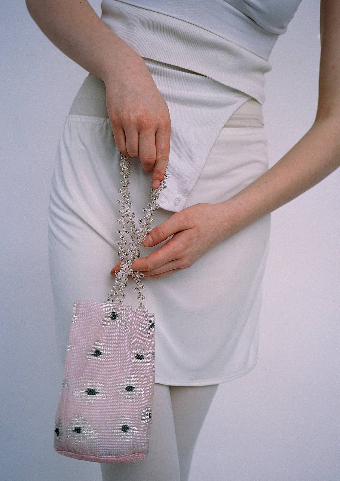 PURA UTZ | PINK FLOWER DREAM BAG