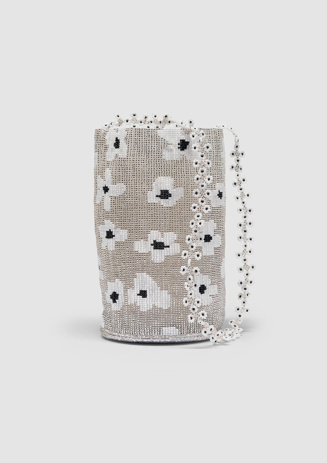 PURA UTZ | SILVER FLOWER DREAM BAG