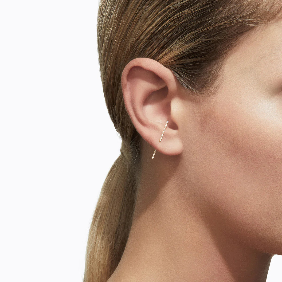 SHIHARA | Diamond Post Earring 0102