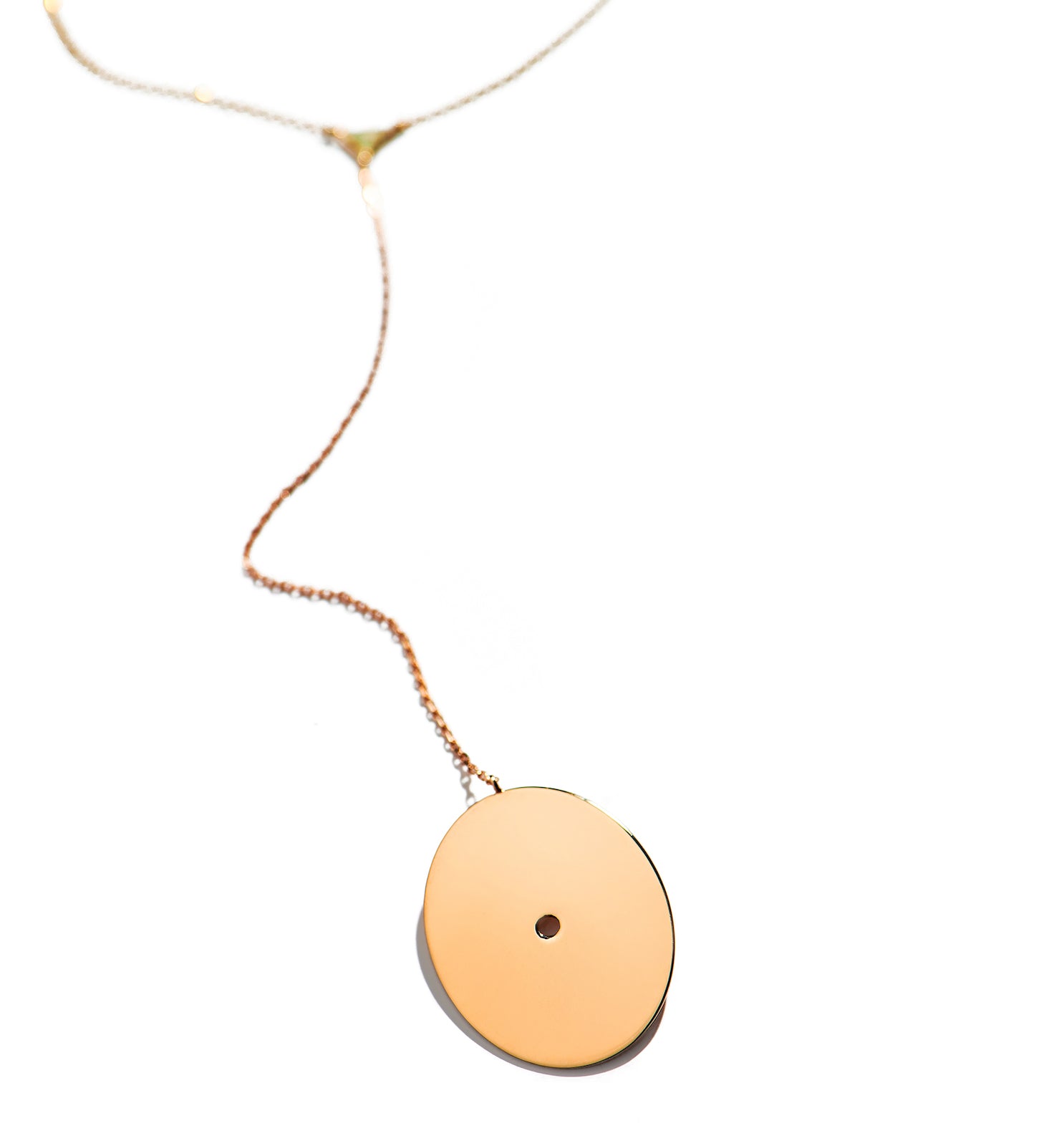LITO | Ellipse triangle necklace