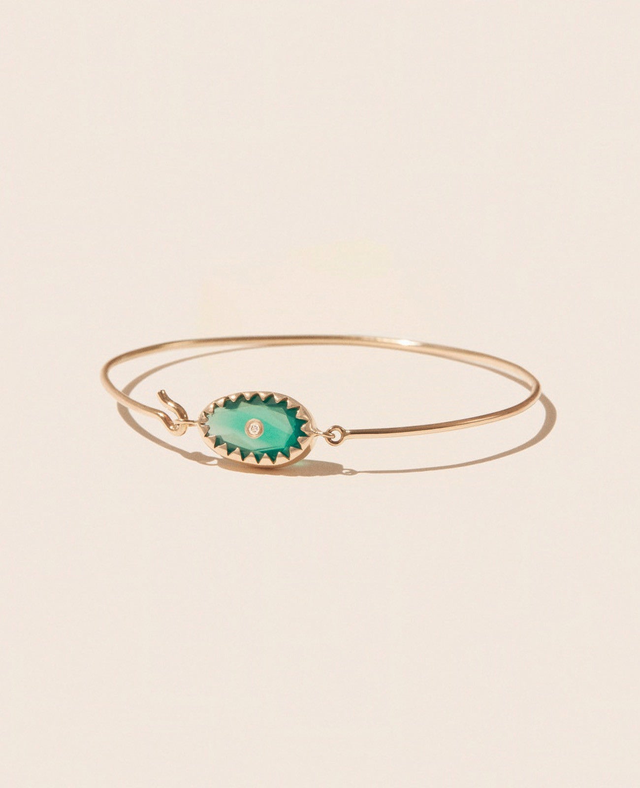 PASCALE MONVOISIN |  BRACELET ORSO GREEN ONYX