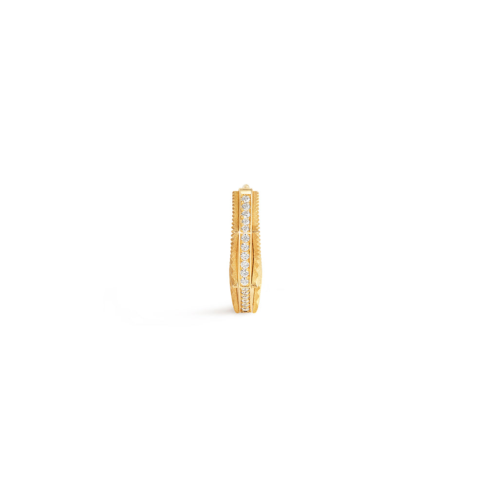 MARIE LICHTENBERG | Diamond Yellow Gold NYC Earring