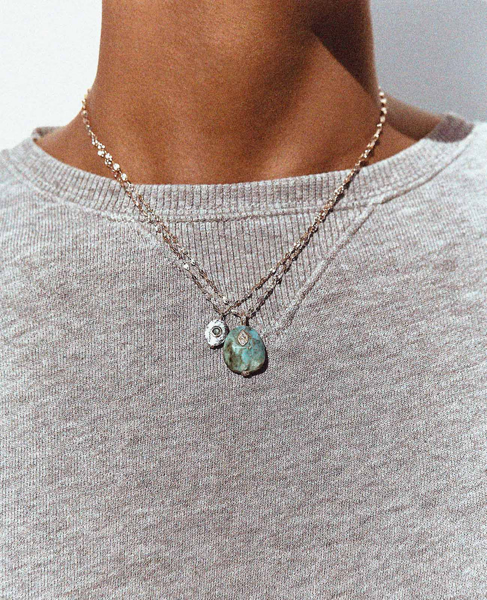 PASCALE MONVOISIN | Necklace Arles | Turquoise