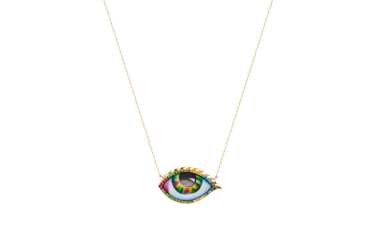 LITO | Grand Psychedelic diamond necklace