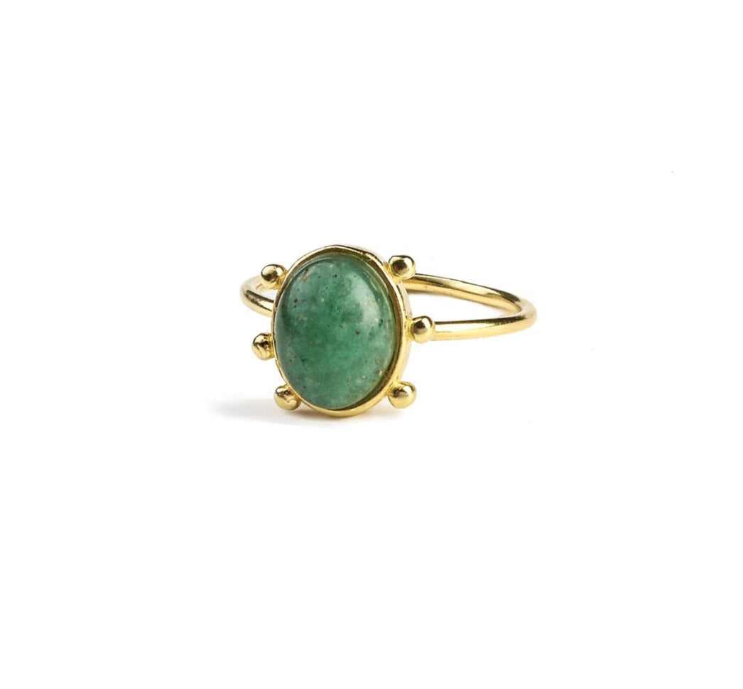 DANAI GIANNELLI | Aventurine ring