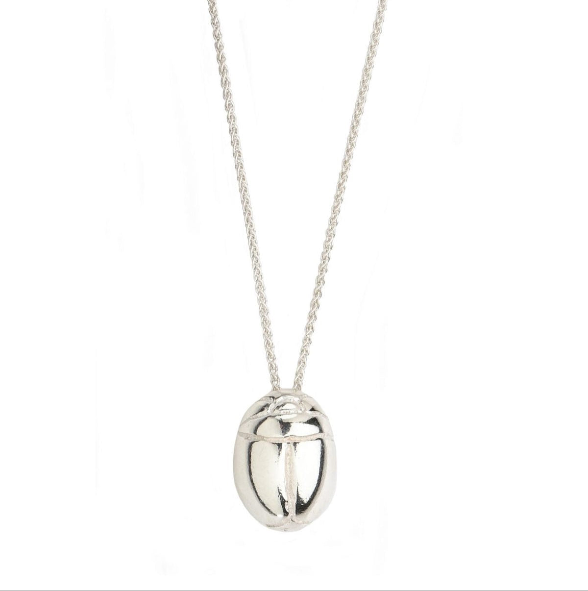 DANAI GIANNELLI | Big Beetle Silver Necklace