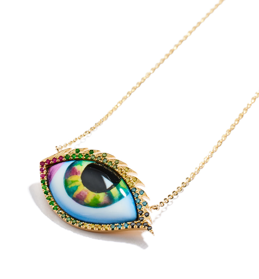 LITO | Grand Psychedelic diamond necklace