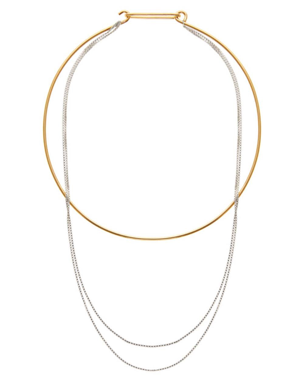 MAGGOOSH | Neck band mixed metals