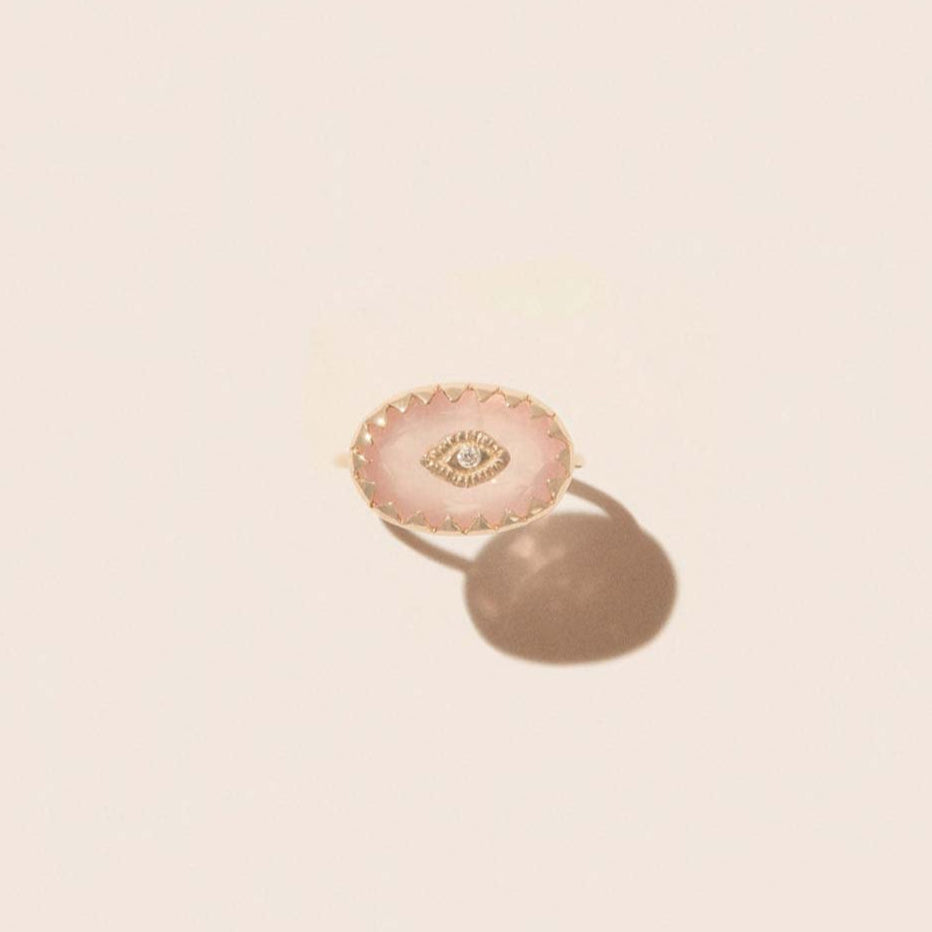 PASCALE MONVOISIN | Souad Pink Quartz Ring