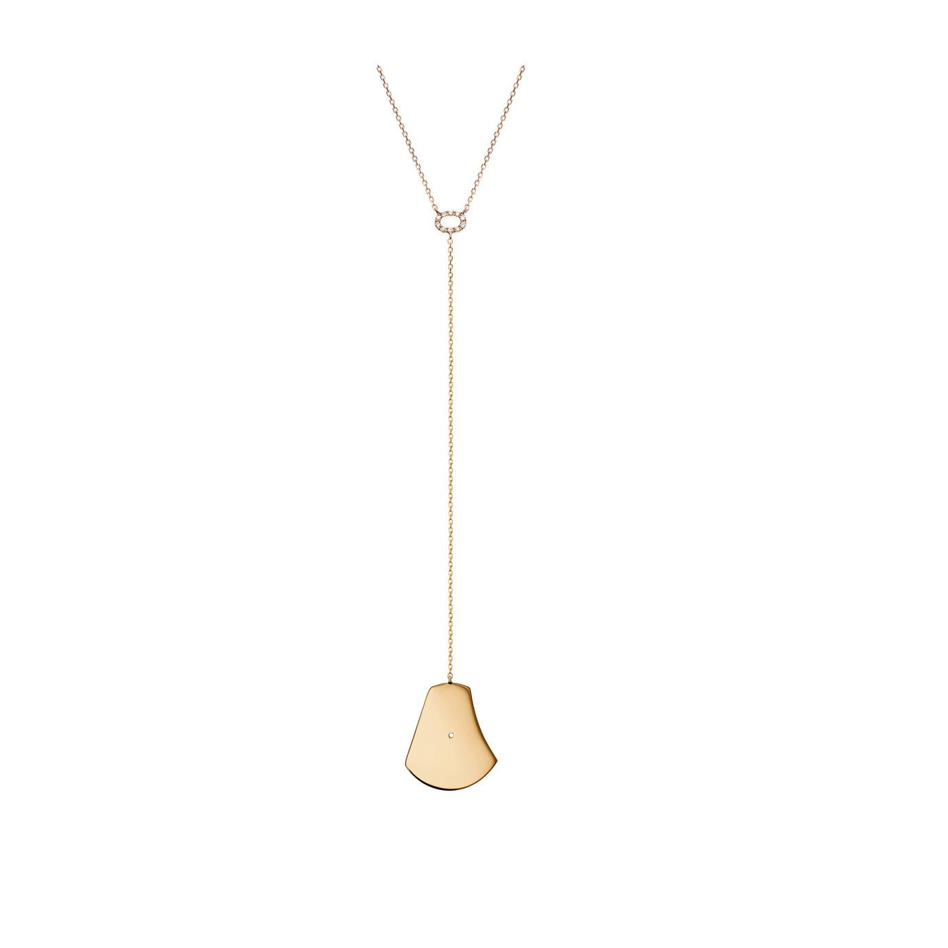 LITO | Bell shaped diamond necklace