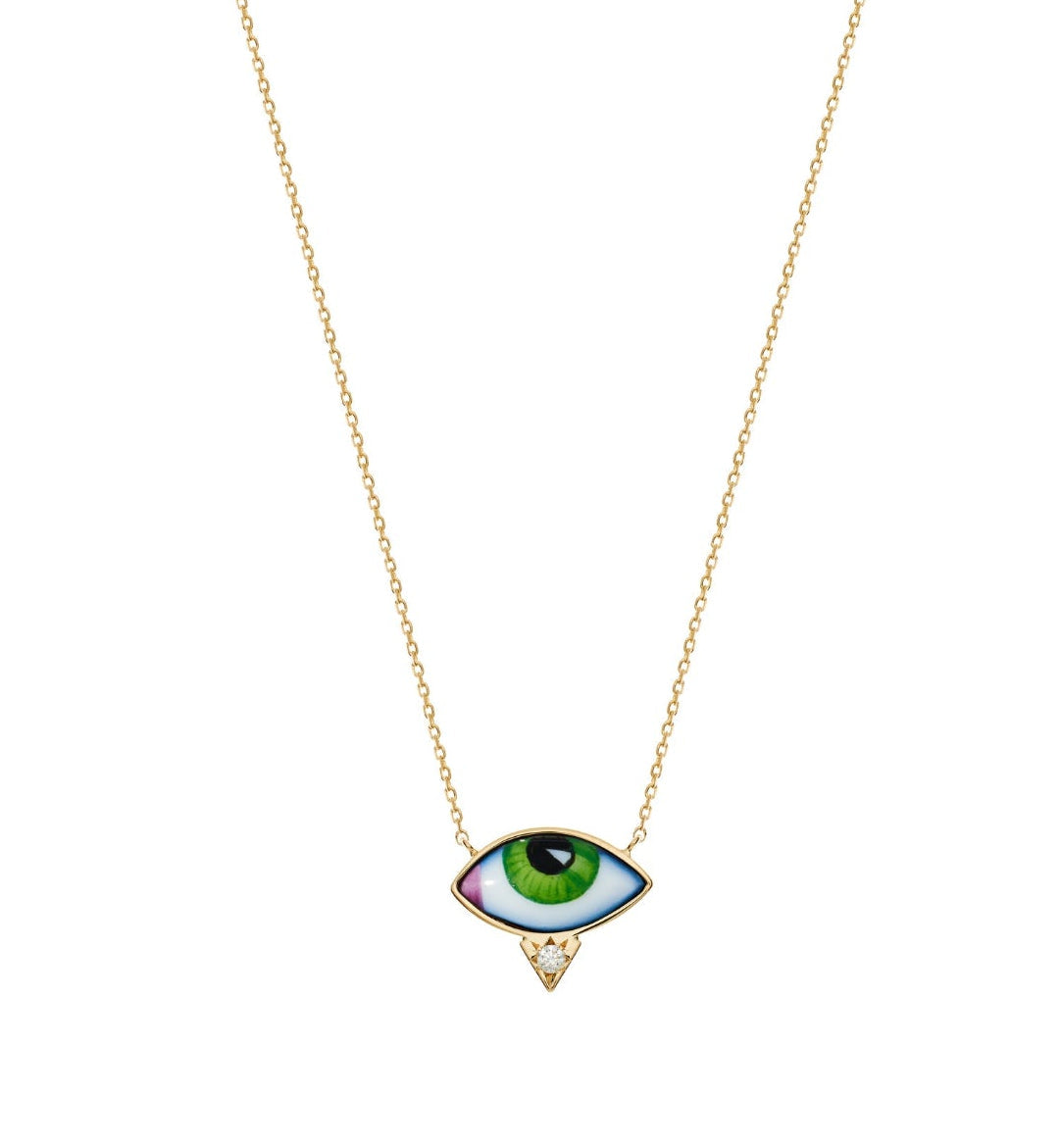 LITO | Petit Vert diamond necklace