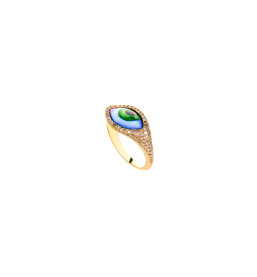 LITO | Petit Vert chevalier diamond ring