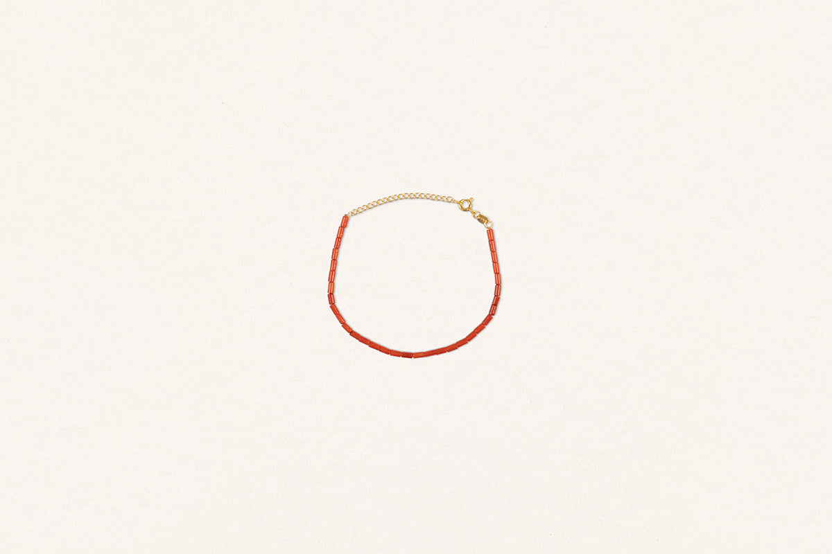 AVALON | Red corals bracelet