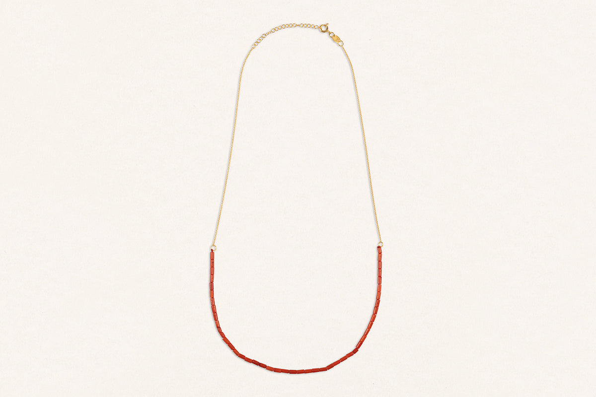 AVALON | Red coral necklace