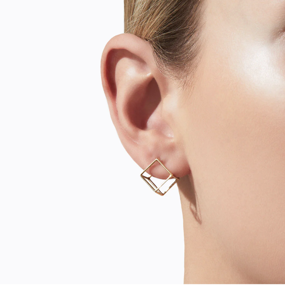 SHIHARA | 3D Square Earring