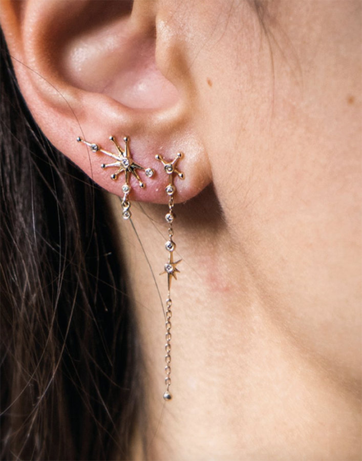 CELINE DAOUST | Constellation earrings