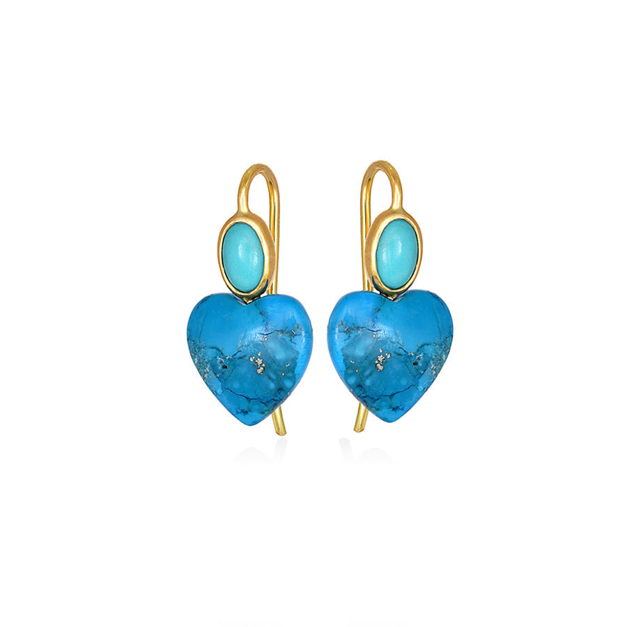 CHRISTINA SOUBLI | Blue love earrings