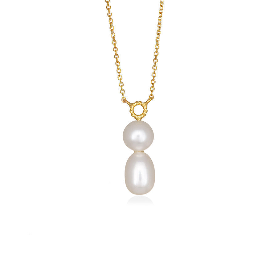 CHRISTINA SOUBLI | Dentelles necklace with pearls