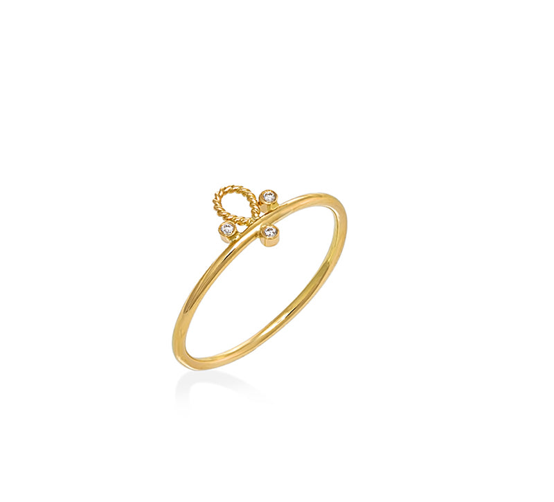 CHRISTINA SOUBLI | Drop ring | diamonds