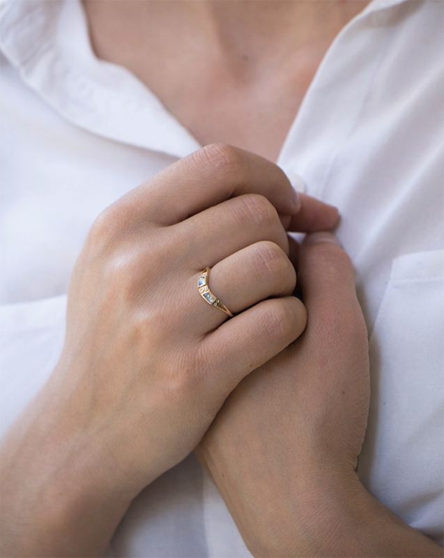 CELINE DAOUST | Totem moonstone ring