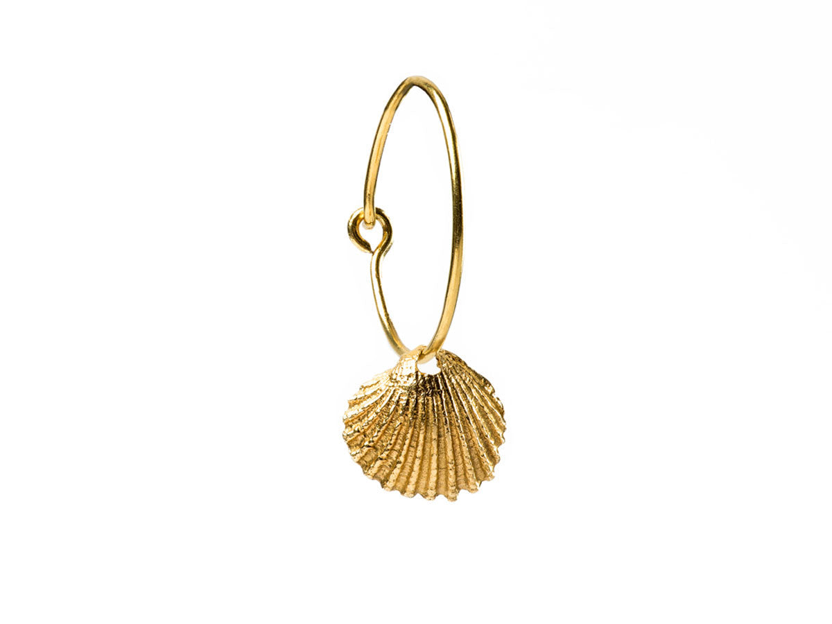 DANAI GIANNELLI | 14K gold Sea shell earring