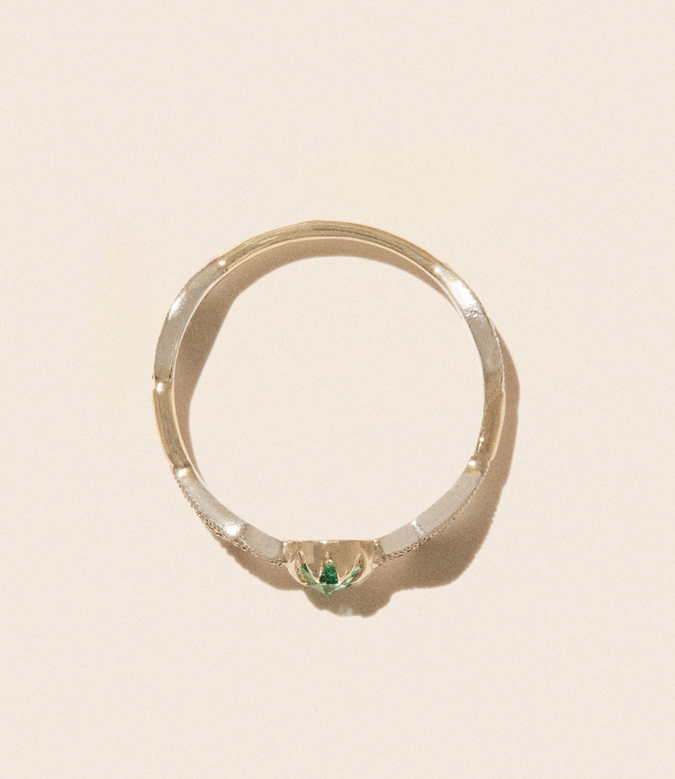 PASCALE MONVOISIN | Adele ring | emeralds