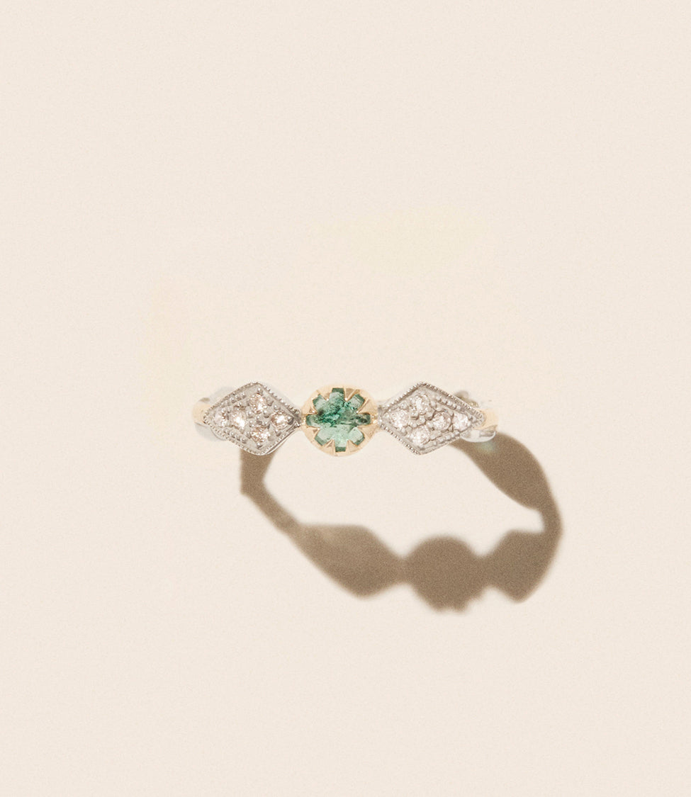 PASCALE MONVOISIN | Adele ring | emeralds